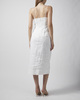 FARM Rio Klänning Sleeveless Midi Shell Offwhite XS