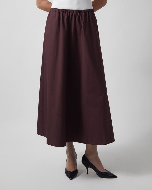 By Malene Birger Skirt Pheobes Aubergine 34