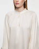 Filippa K Blouse Stand Collar  Creme 40
