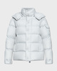 Moncler Jacket Maya 70 Short Down Grå MONCLER 1 (S)
