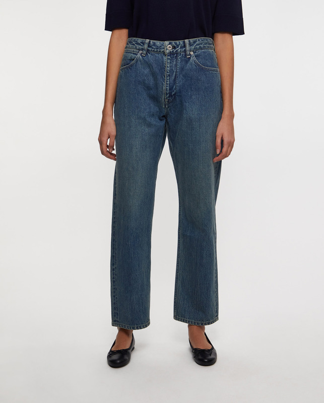 Jil Sander Byxor Slim Denim Deft Blue Denim 27