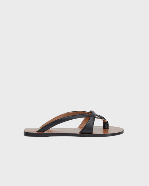 Sandals Padula Nappa Black 1