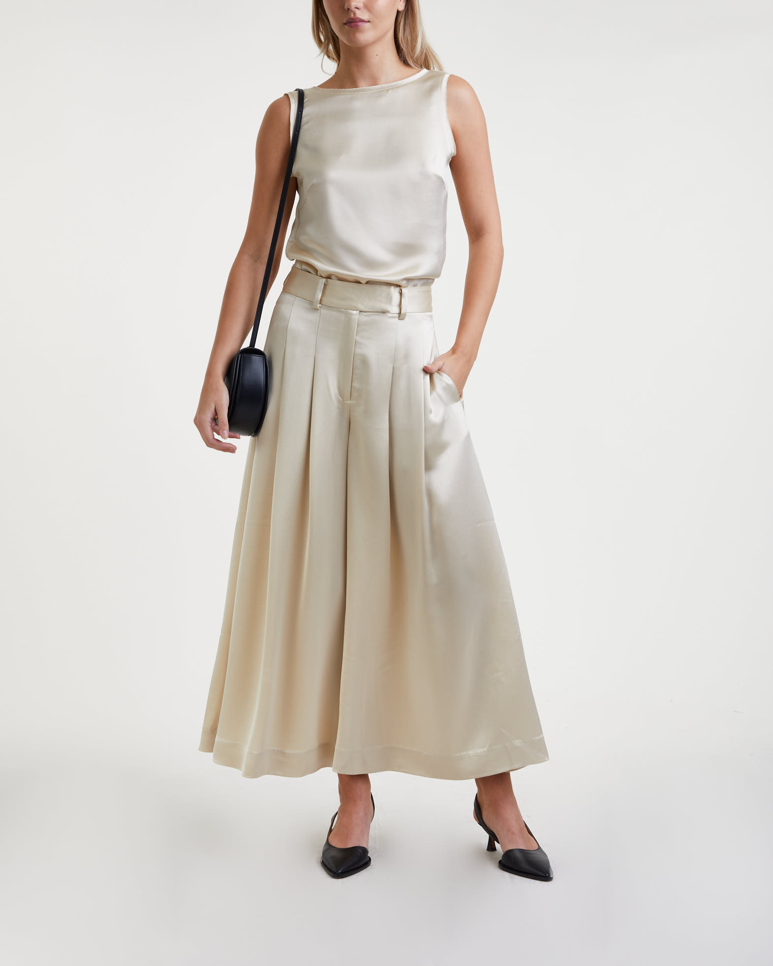 By Malene Birger Trousers Dorite  Oyster 40