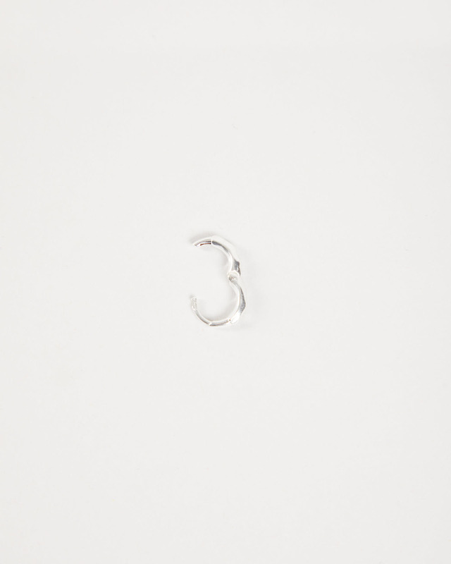 Wakakuu Icons Mini hoops silver Silver ONESIZE