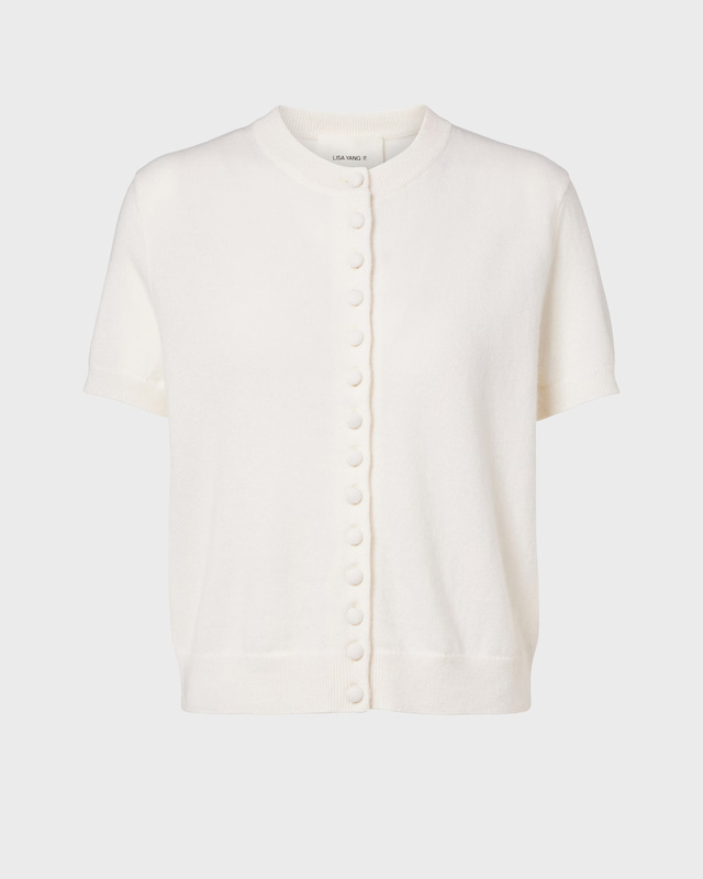 LISA YANG Cardigan Lunea Cashmere Offwhite 0 (XS-S)