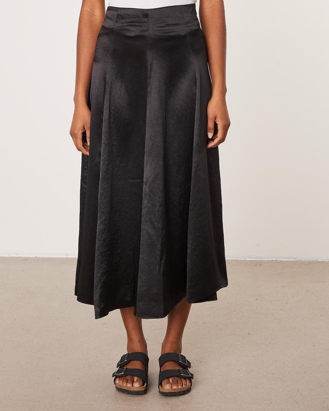 Vince Skirt Paneled Slip  Black US 6 (EUR 38)