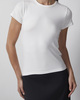 Wakakuu Icons T-Shirt Baby Tee Modal Vit M