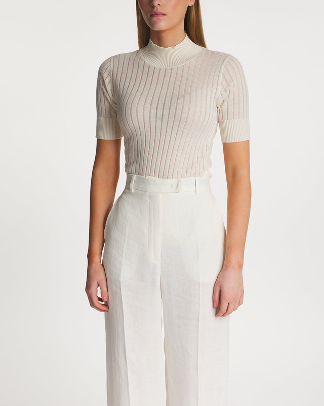 Max Mara Studio Top Dilly Ivory M