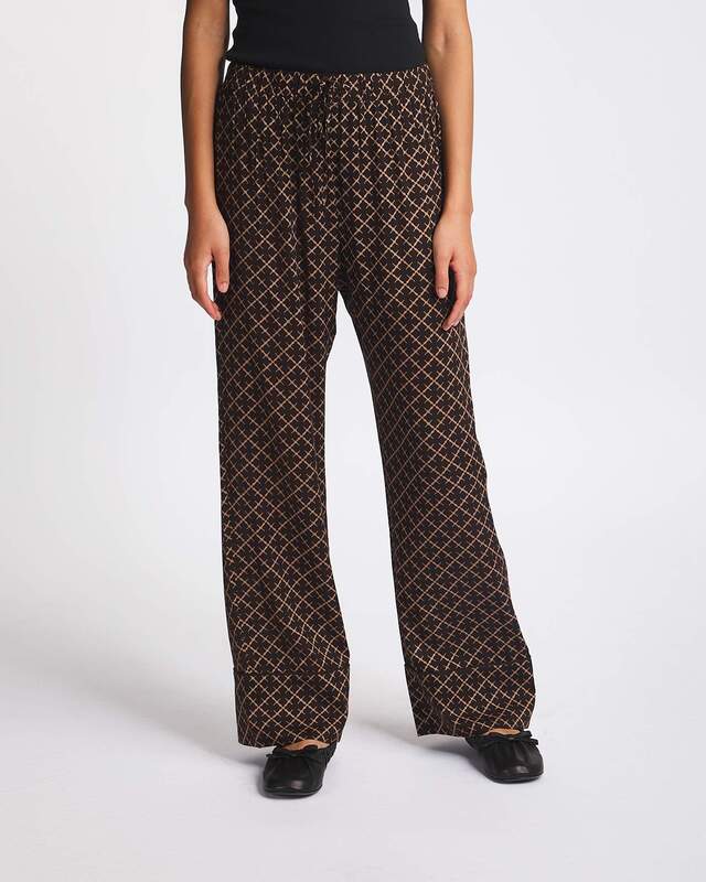 By Malene Birger Byxor Ameliano Flower print 44