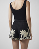 Malina Shorts Fenya Embroidered Black 36