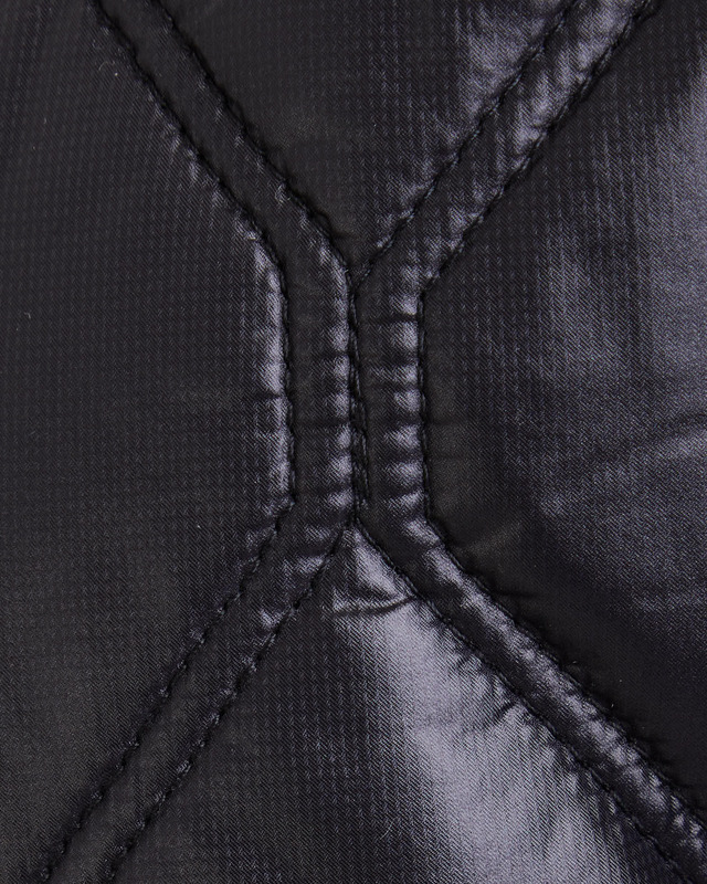 Ganni Jacka Shiny Quilt Svart 38