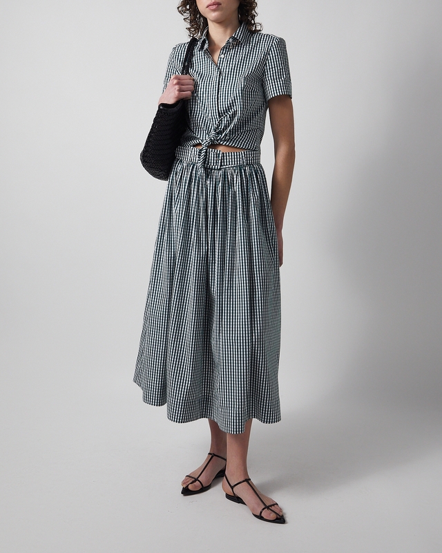 Andiata Blouse Ariadne Vit/grön 40