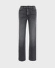 Mother Denim Jeans The Kick It Grey Wash 25