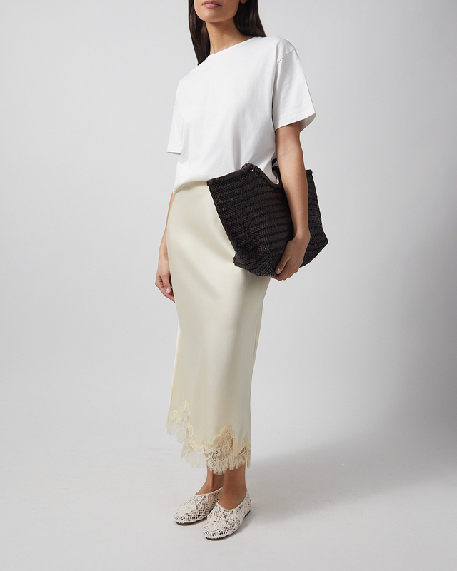 Wakakuu Icons Kjol Lior Lace Ljusgul L