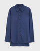 JOSEPH Blouse Joe Silk Blue FR 42 (EUR 40)