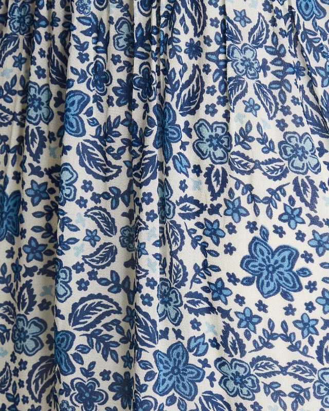 Malina Dress Ariella Printed Mini Blå/vit M