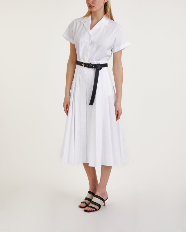 Max Mara Studio Klänning Slam Shirt Vit IT 44 (EUR 40)