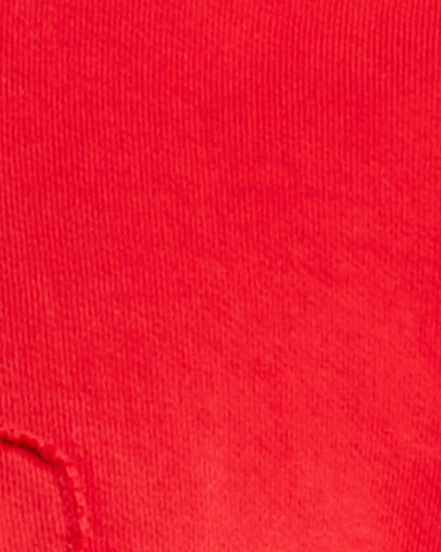 Ganni Hoodie Isoli Cropped Red S-M