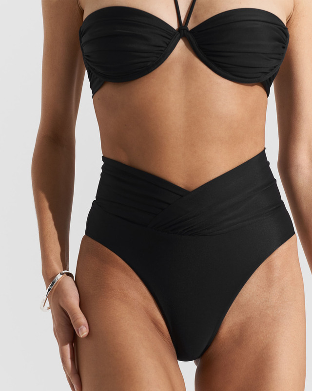 Seaquelle  Bay Bikini Bottom Black L