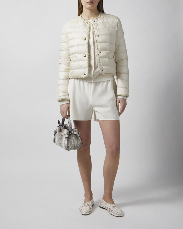 Moncler Jacket Fleurs  Ljusbeige MONCLER 5 (XL)