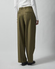Dagmar Byxor Relaxed Wool Olive 38