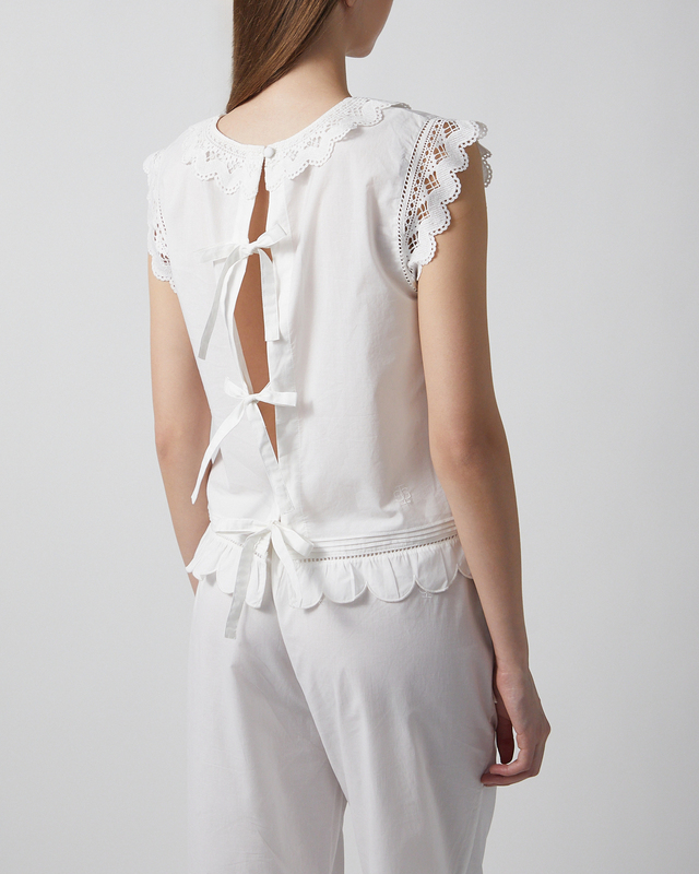 The Garment Top Kirsten Cloth White UK 6 (EUR 34)