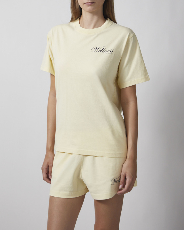 Sporty & Rich T-shirt Avenue Almond S