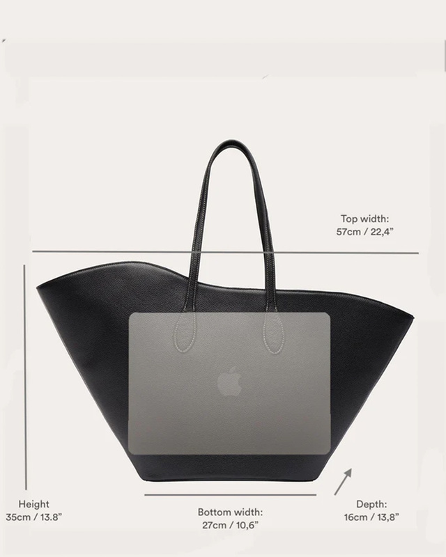 Liffner Bag Open Tulip Tote Large Brun ONESIZE
