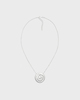 LOUIS ABEL Halskjede Uzu Mid Silver ONESIZE