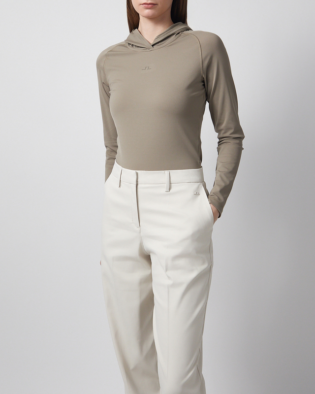 J Lindeberg Sweater Keele Hood  Beige M