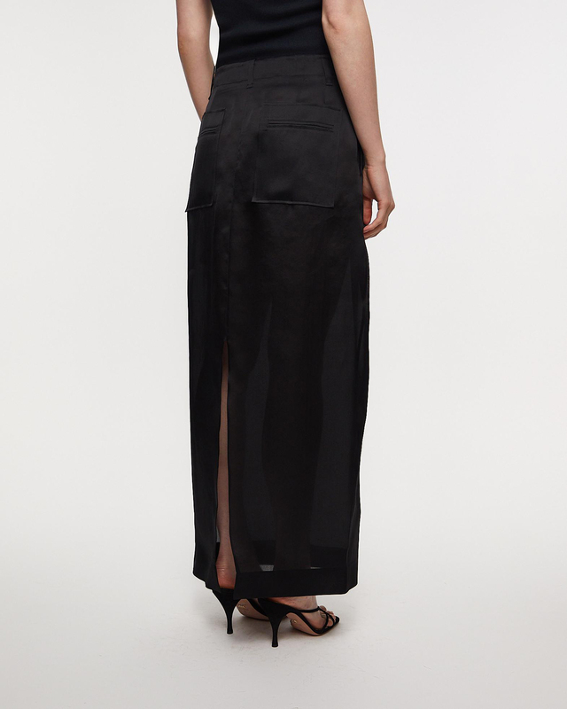 KHAITE Skirt Lucian  Black US 4 ( EUR 36)