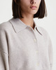 Filippa K Cardigan Collar Cropped Taupe XS