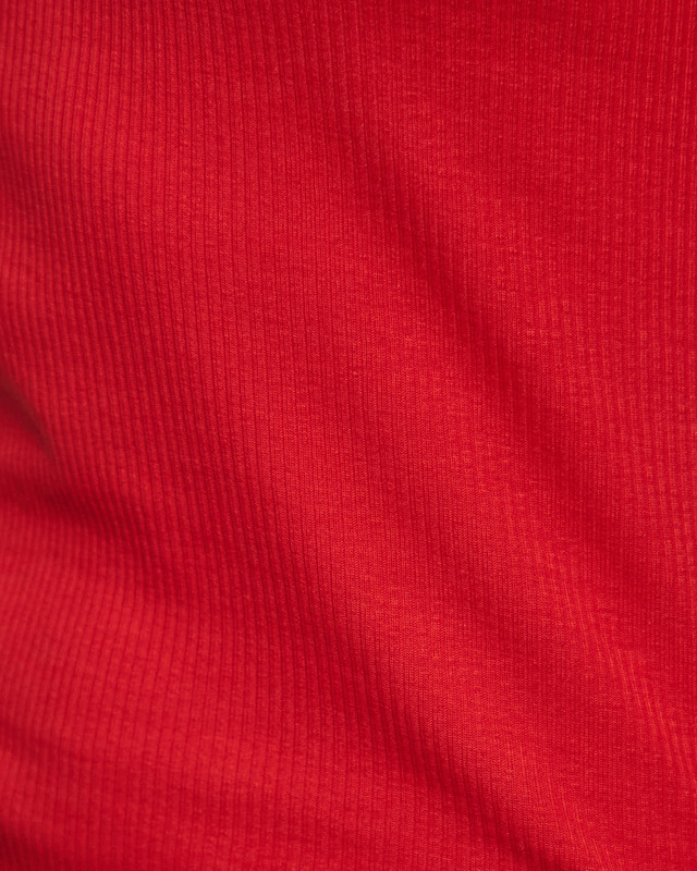 Filippa K Top Fine Rib Scoop Tank Röd M