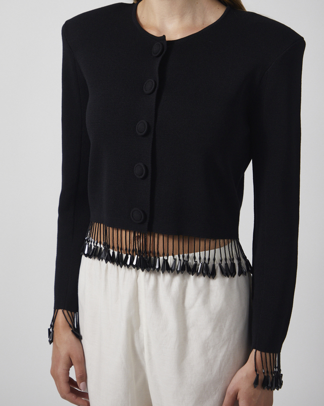 By Malene Birger Cardigan Shelly Svart S