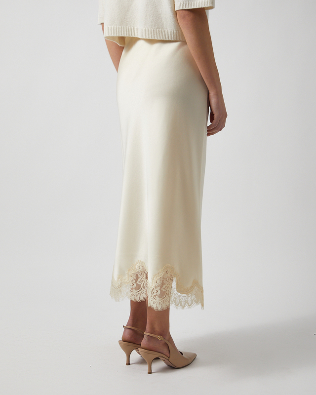 Wakakuu Icons Skirt Lior Lace Light yellow L