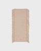 Acne Studios Scarf Soft Wool Fringed Oatmeal ONESIZE