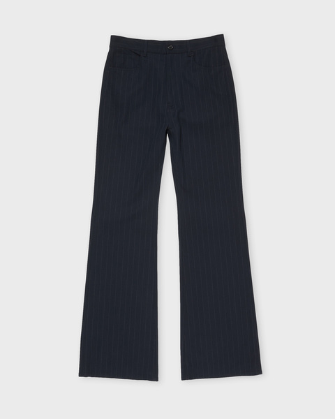Byxor Fluid Pinstripe Navy 1
