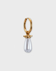 Maria Nilsdotter Earring Pearl Tear  Guld ONESIZE