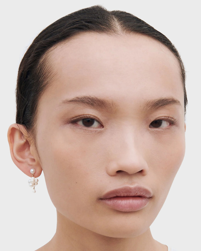 Sophie Bille Brahe Earring Petite Celli Pearl ONESIZE