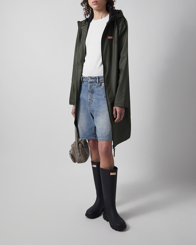 Hunter Coat Andrea PU Rain Mörkgrön XS