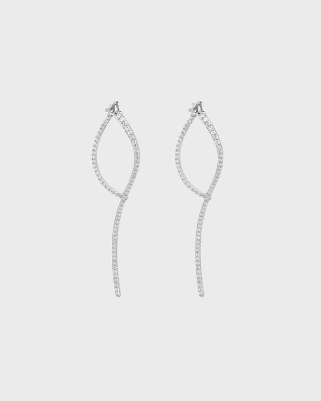 CBYC Earring Loop Silver ONESIZE