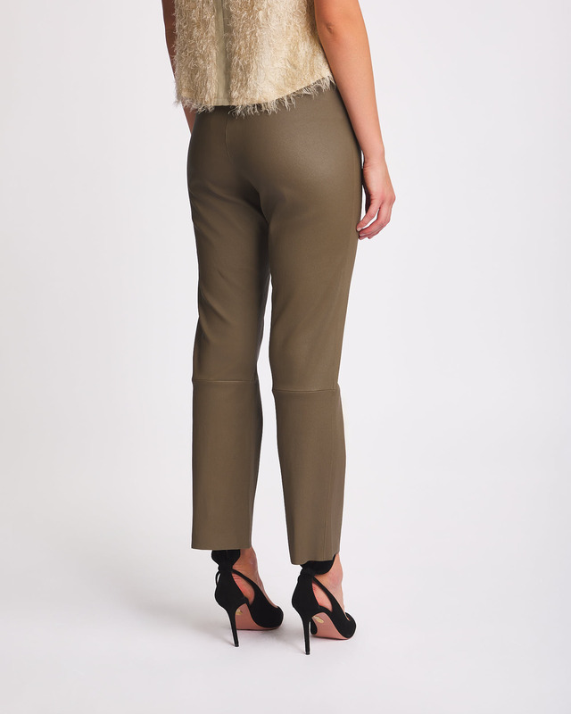 By Malene Birger Trousers Florentina Beige 42