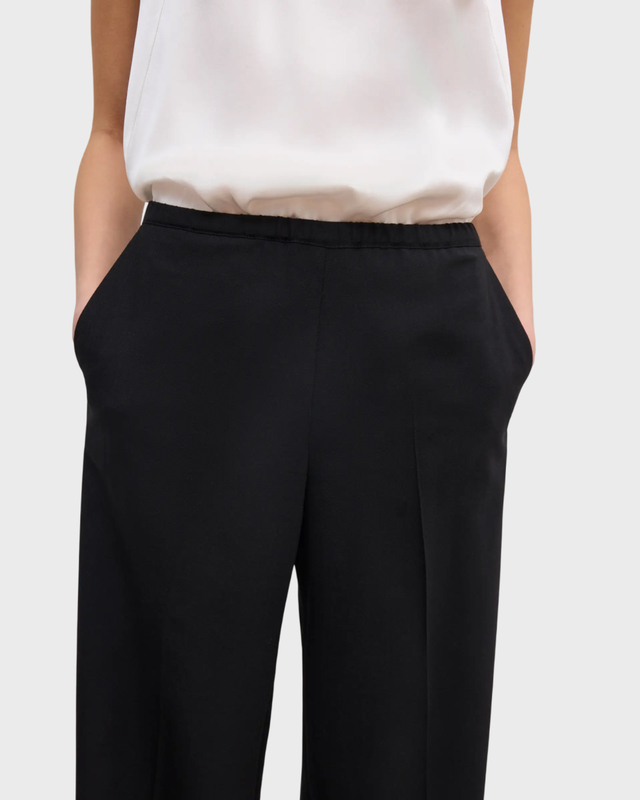 Dagmar Pants Elastic Wool Black 38