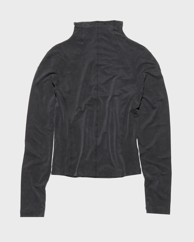 HOPE Topp Fitted Mockneck Washed black 34