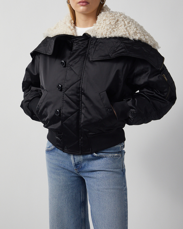 Isabel Marant Étoile Jacka Elisa Svart FR 42 (EUR 40)