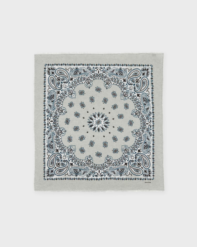 Kujten Scarf Hachiko Western Grå ONESIZE