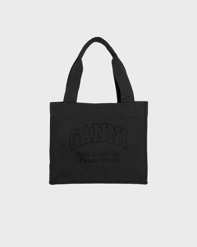 Ganni Bag Large Easy Shopper Tote Phantom  ONESIZE