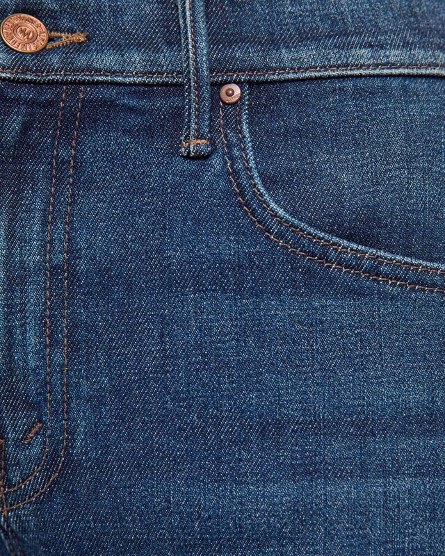 Mother Denim Jeans The Mid Rise Lasso Sneak That Belongs In A Museum Mørkeblå vask 27