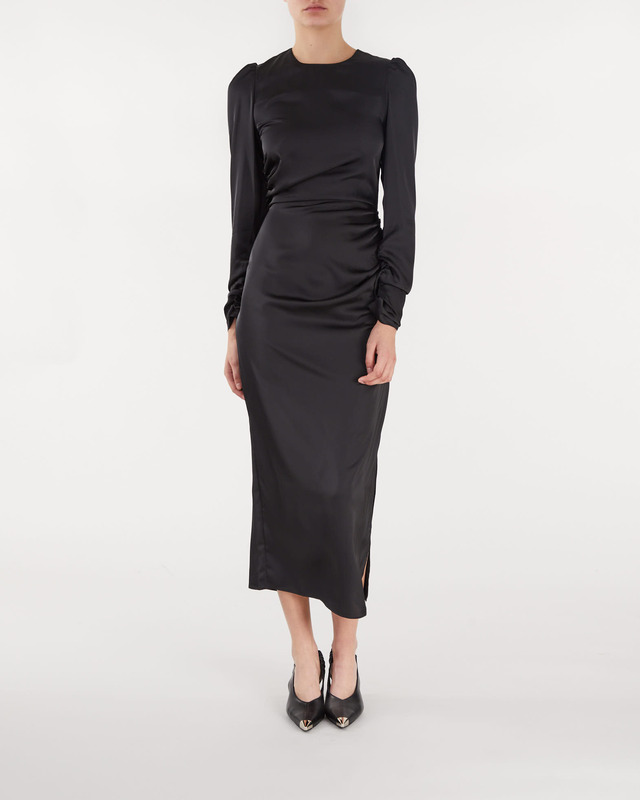 Wakakuu Icons Satin Dress Svart M