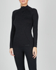 Falke Sport Underclothing WT Zip Shirt Svart L
